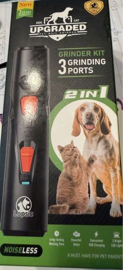 Lopsic Upgraded Pet Nail Grinder Kit