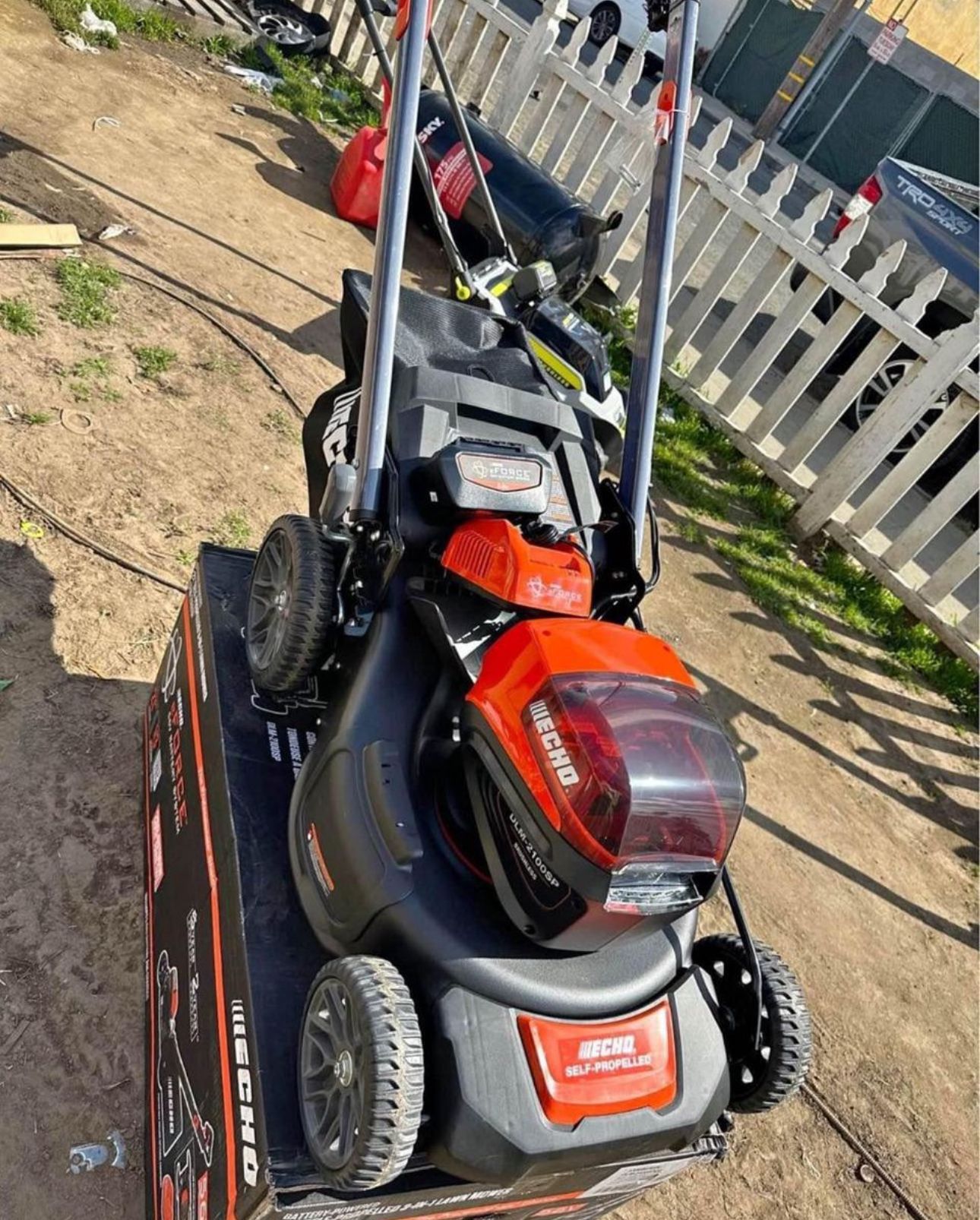 ECHO eFORCE 56V 21 Cordless Battery Walk Behind Self Propelled