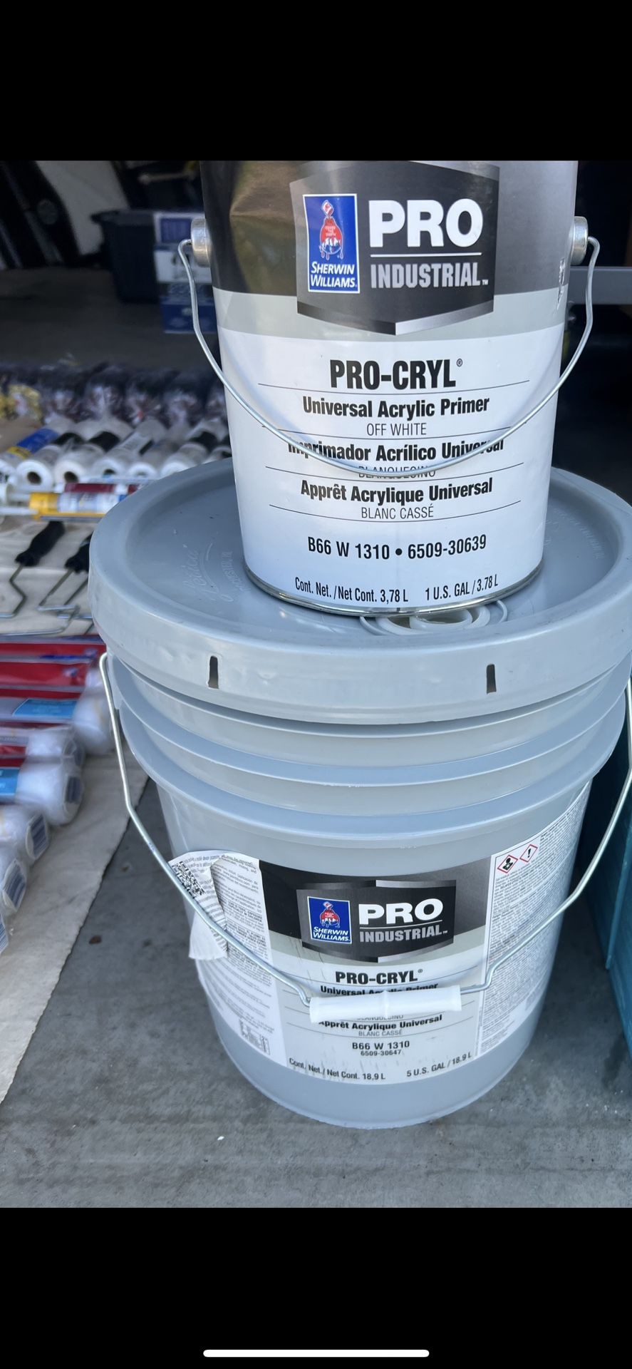 Sherwin Williams - Pro Industry Procryl Primer - 6 Gallons