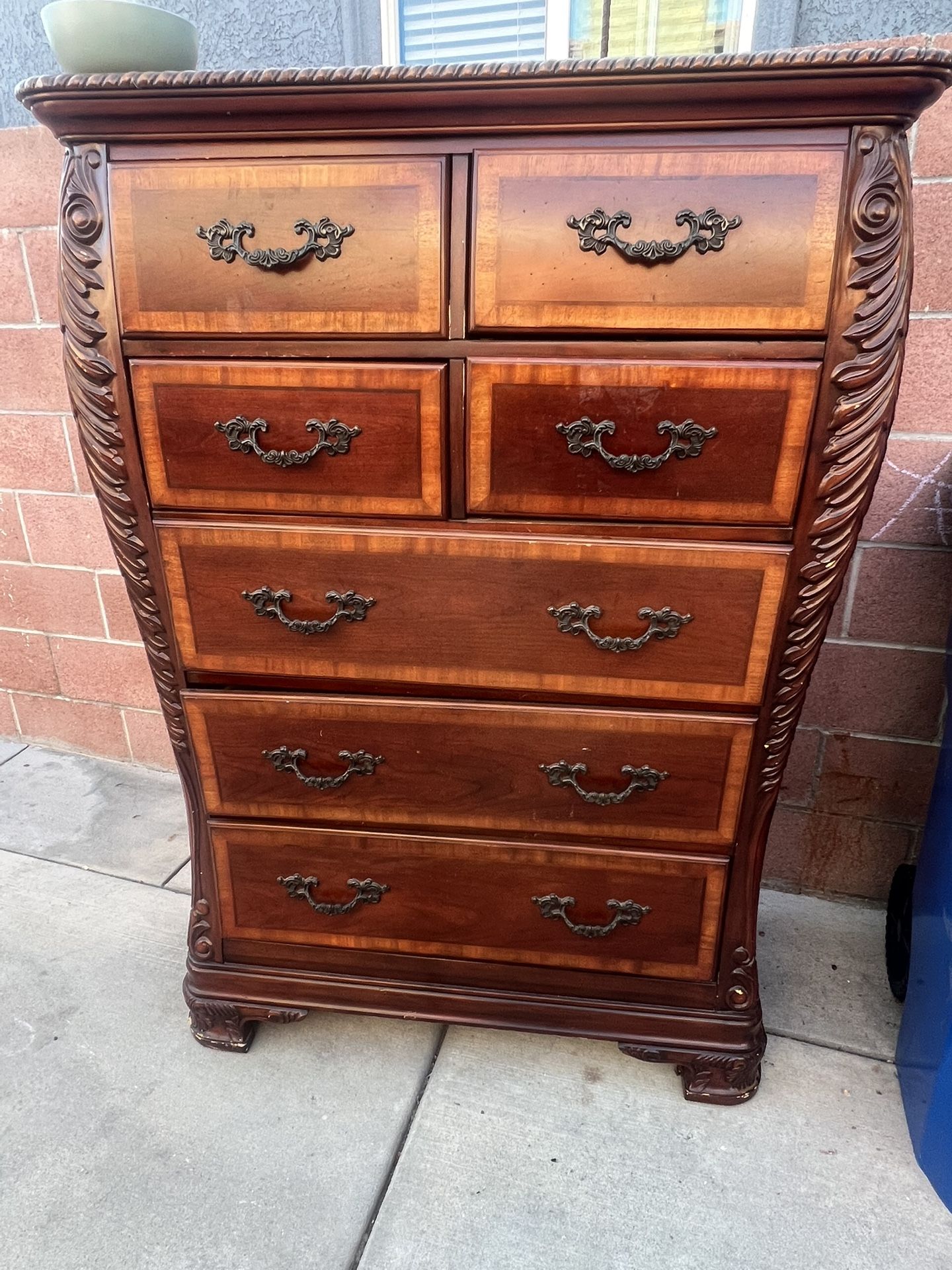 Solid wooden dresser