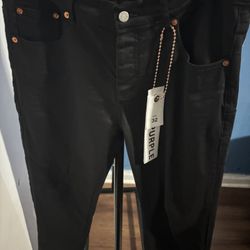 Black Purple Brand Jeans 800080 Size 32