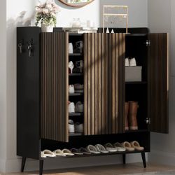 👟 BRAND NEW GARVEE LARGE SHOE CABINET – 30+ PAIRS