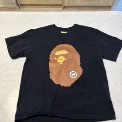 BAPE brown and black Shirt