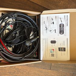 Lumenix RGB LED Car Underglow Kit – Bluetooth App + Remote – New (Open box)