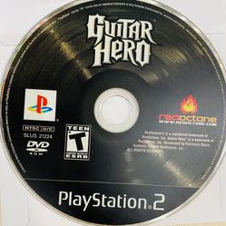 Guitar Hero (Sony PlayStation 2, PS2)  - Tested Authentic 