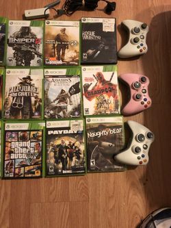 Xbox 360 games and accessories
