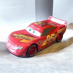 Disney Pixar Cars Lightning McQueen Rusteze #95 1:55 Die Cast Metal Toy