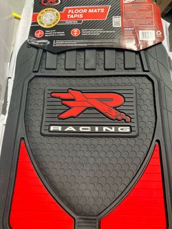 Racing floor mats