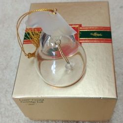 1987 Lenox Annual Crystal Bell 