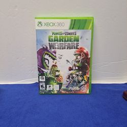 Plants VS zombies garden warfare for xbox 360  No Manual 