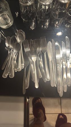 Kitchen Silverware & Cooking Utensil Bundle – 40+ Pieces