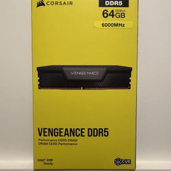Corsair Vengeance 64 GB (32GB x 2) 6000 MHz CL40 DDR5 RAM