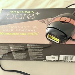 SmoothSkin Bare Plus IPL Hair Removal for Body and Face.