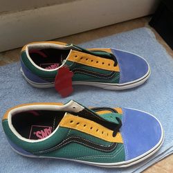 Brand New Vans!! Old Skool Mix&Match Color Size 8