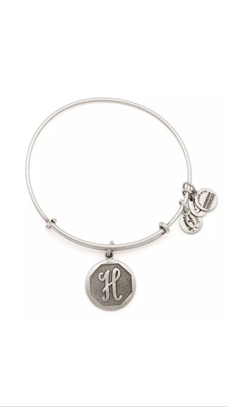 Alex and ani braclet "h" charm