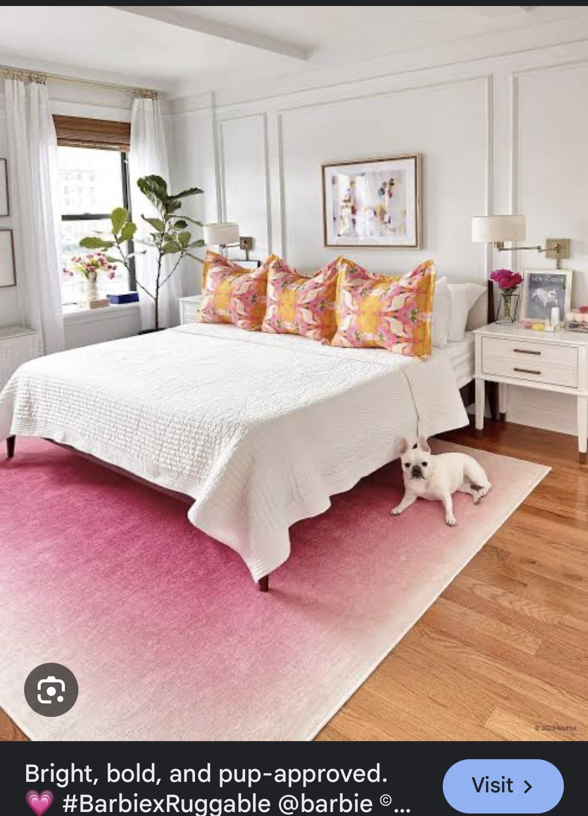 RUG - PINK OMBRÉ - Limited Edition Barbie Ruggable 6ft x 9ft