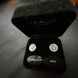 Brand New Diamond Earrings