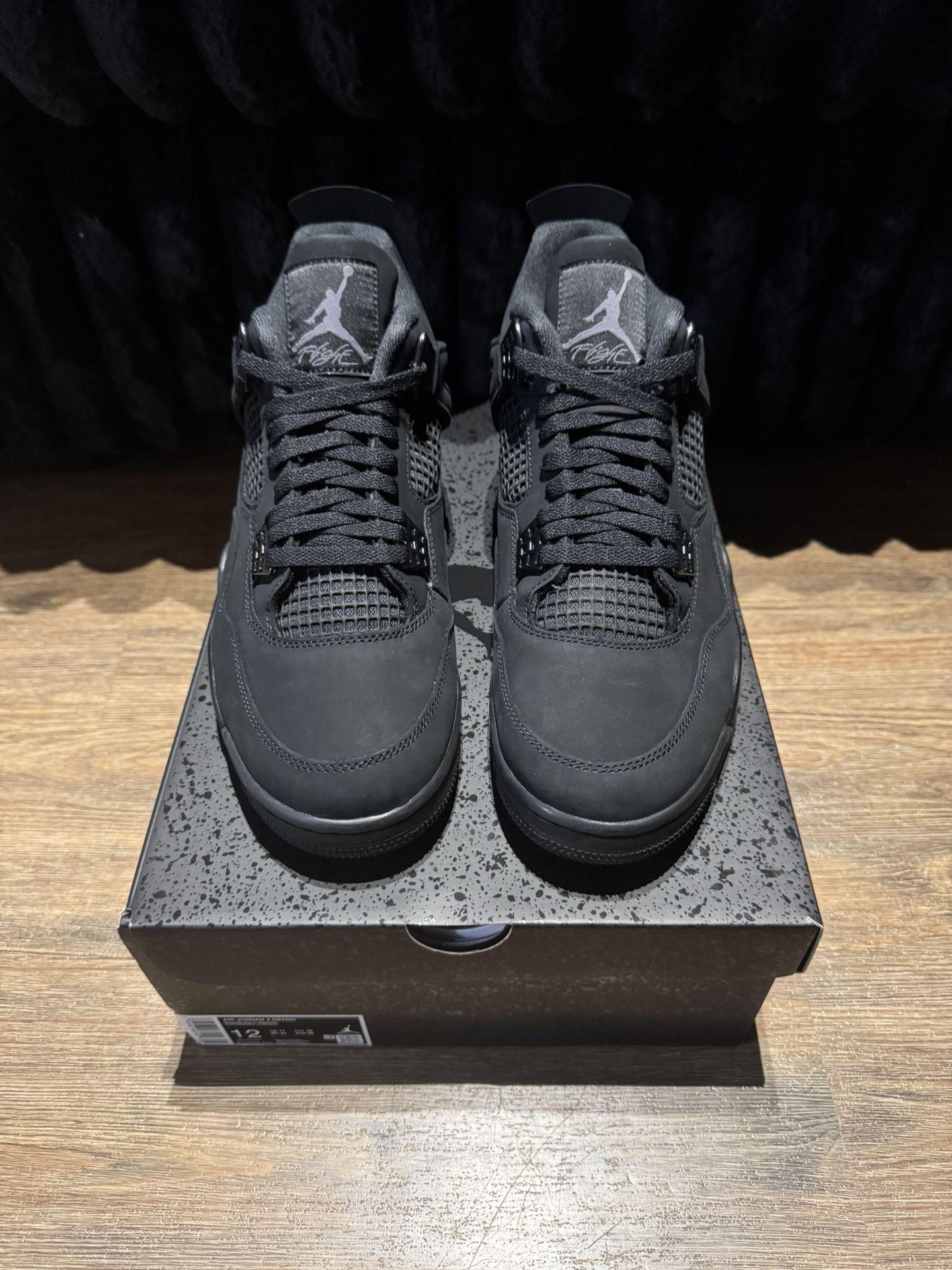Air Jordan 4 “Black Cat” Size 12