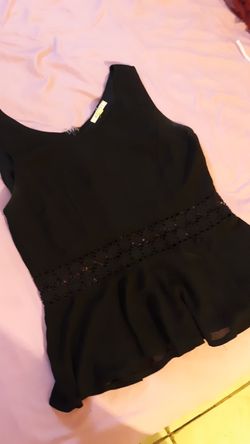 Black shirt size large