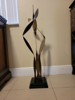 Van Teal designed Brass table Sculpture