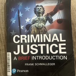 Criminal Justice  a brief introduction 