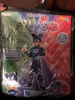 PJ Masks Catboy Halloween Costume Size 2