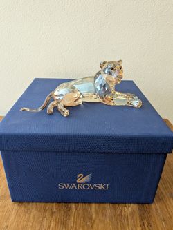 Swarovski Crystal Mother Lion 