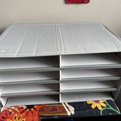 Paper Storage Organizer  - 6 Slots 