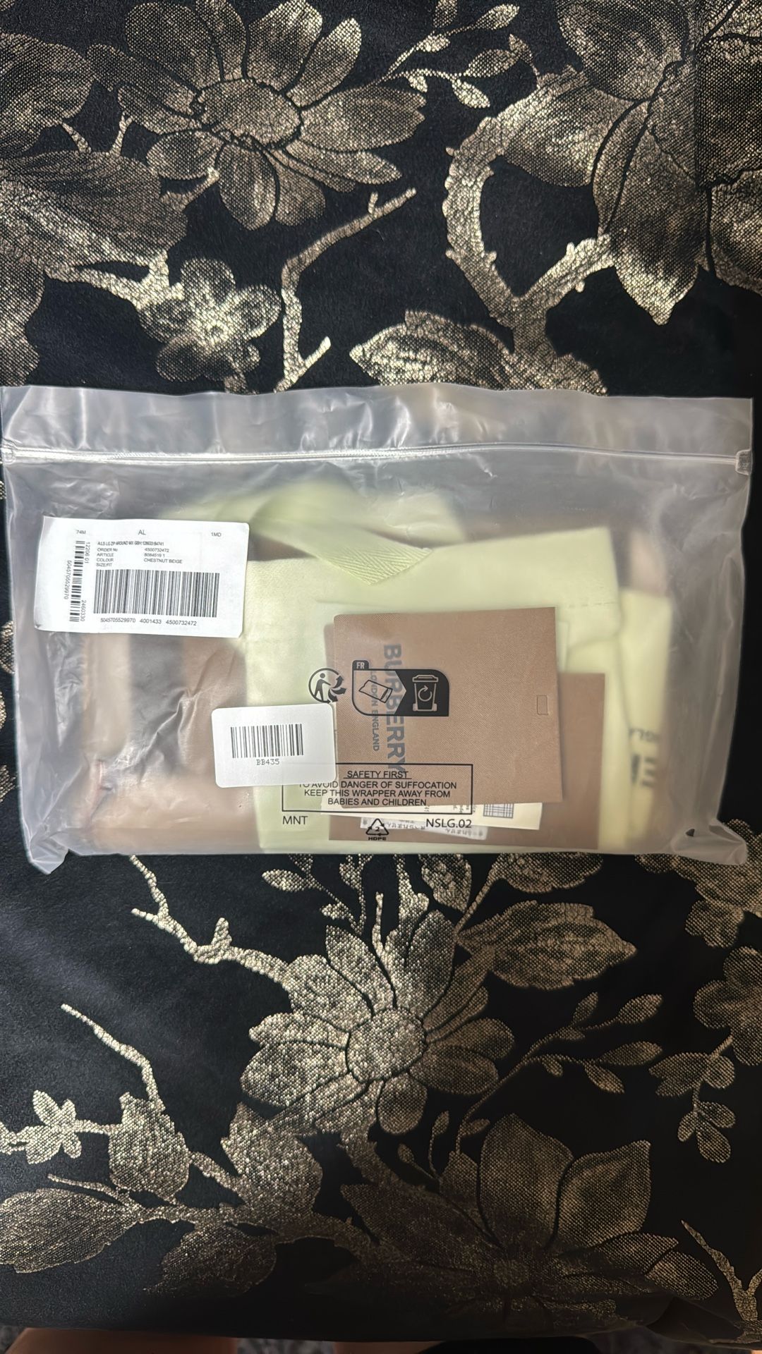 Burberry Tan and Gary Women's Wallet