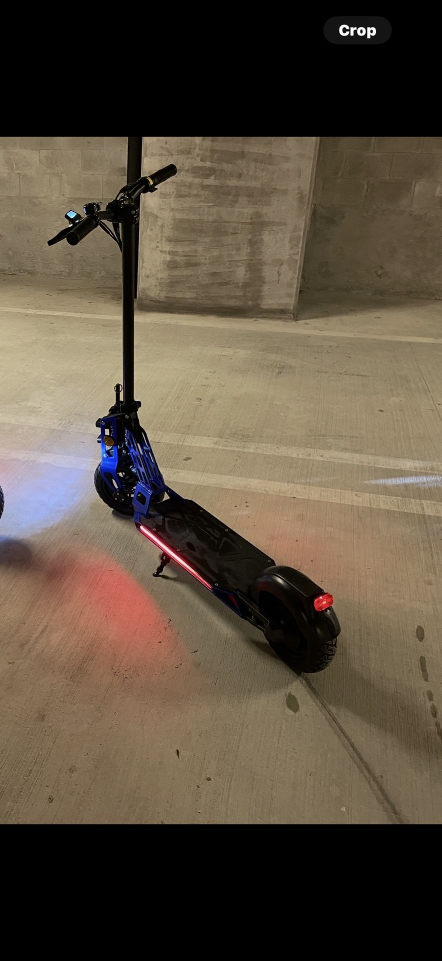 Scooter 500 W 48 V BLue