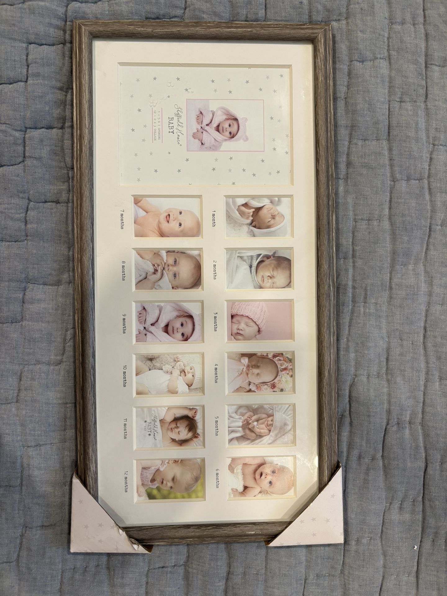 My First Year Picture Frame