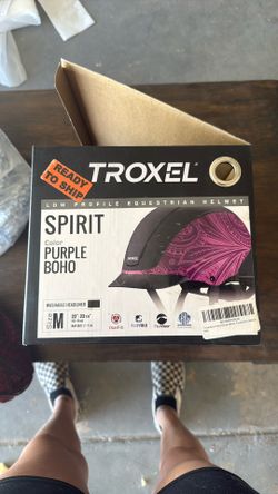 Medium Troxel Horse Riding Helmet