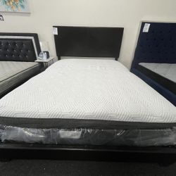 Black Queen Bed Frame