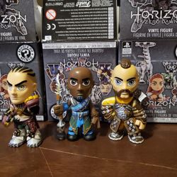 Funko Mini Horizon Zero Dawn Vinyl Figure 3 figured with display box