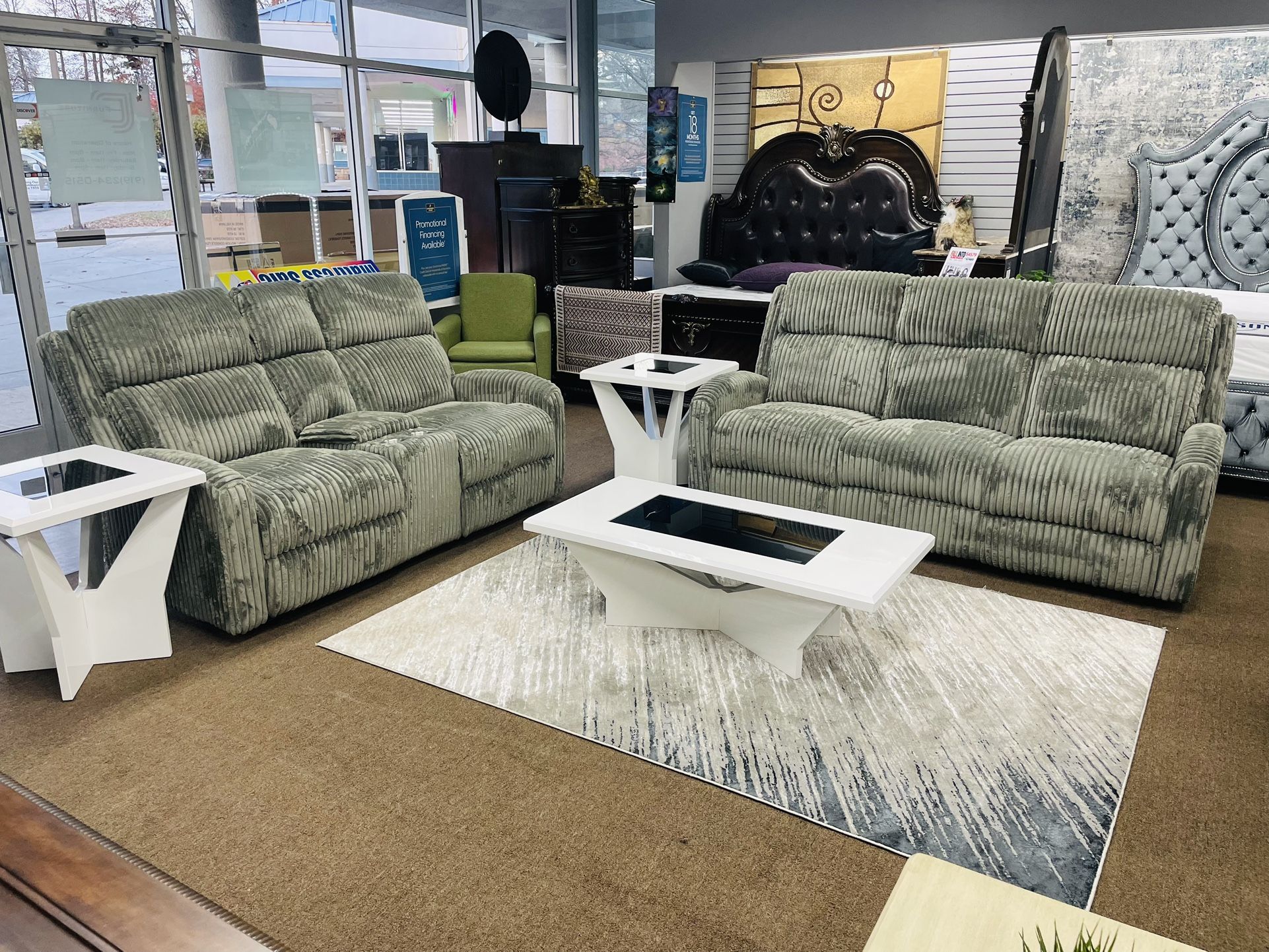 Brand New Quality Cozy Sofa Set. Same Day it Delivery Available 