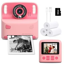 Brand New Kids Inkless Instant Print Camera, Birthday Gift for Boys & Girls