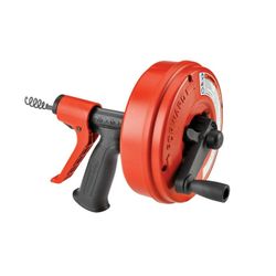 Ridgid Power-Spin+ 25 Ft. L Pistol Grip Drum Auger Drain Cleaning Machines

