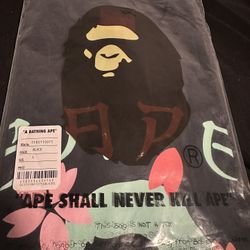 A Bathing ape  Sakura Tee Size large 