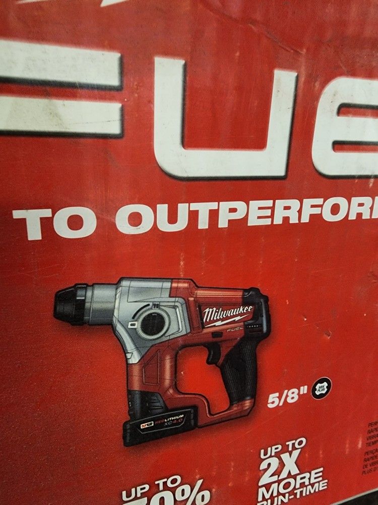 MIKWUAKEE M12 FUEL BRUHLESS HAMMER DRILL TOOL ONLY NEW 