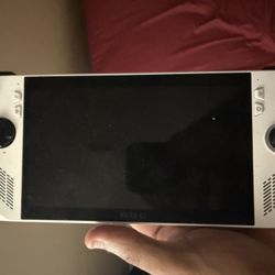 Asus ROG Ally. White Handheld Gaming Console It’s The The Z1 Extreme 
