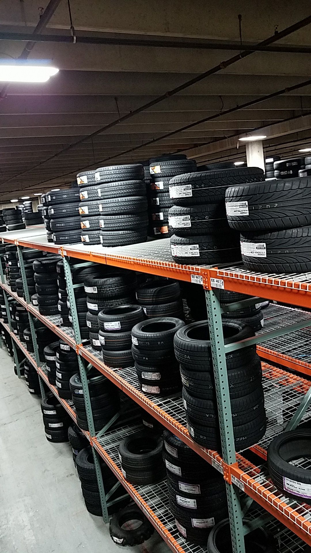 Tires tires and more tires
