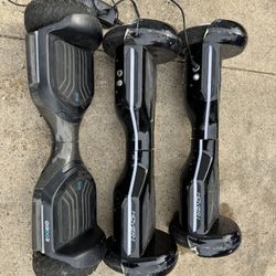 3 Hover boards ** For parts or repair** comes with 2 Chargers 