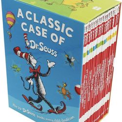 A Classic Case of Dr. Seuss Series 20 Books Box Set Collection