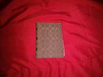 Coach photo wallet