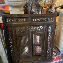 Solid Carved Wood Wall Decor 