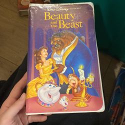 Unopened Beauty And The Beast VHS