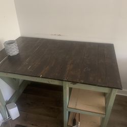 Hand built desk 