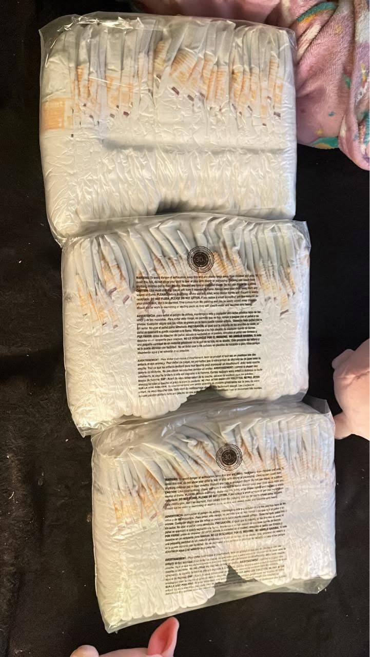 Diapers size 1