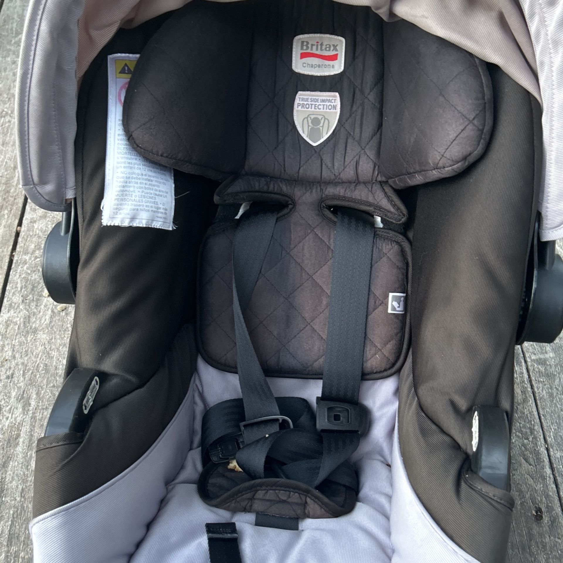 britax cowmooflage infant car seat and stroller Prism Travel System with Willow S — Teak his Light Color:IR850 You can also use Lululemon Travel Luggage Tag