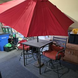 3 Piece Outdoor Patio Set